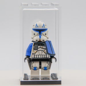 Acryl Vitrine passend für Lego® Minifiguren Display Case 4x4 mit oder ohne Platte Bild 2