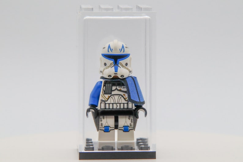 Acryl Vitrine passend für Lego® Minifiguren Display Case 4x4 mit oder ohne Platte Bild 2