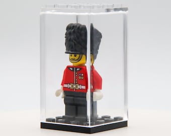 Acryl - Vitrine passend für Lego® Minifiguren - Display Case 4x4 mit oder ohne Platte