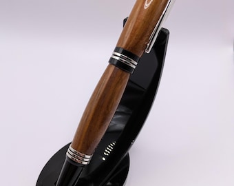 Pióro wieczne Winston Churchill – pozłacane, drewno Umbilo z RPA, produkt ekologiczny