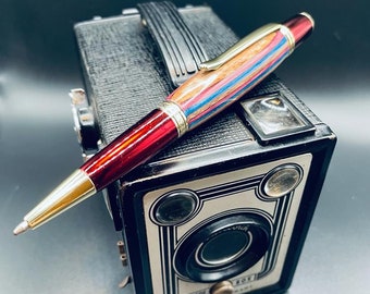 SpectraPly Wood Unique Pen - Personalized Handmade Gifts for Her Men Weddings Christmas