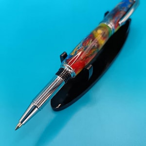 Caneta híbrida para cavalheiro júnior - Presentes artesanais personalizados para homens, casamentos e Natal