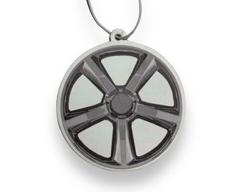 Truck Wheel Air Freshener Black Ice Scent LTZ | Car Accessories | Gift
