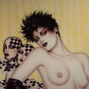 Olivia De Berardinis - Untouchables (1988), lithograph