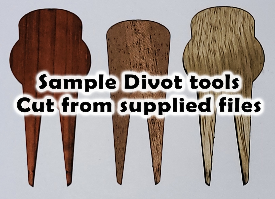 Golf Divot Tool Designs 18 Unique Designs for Laser Cutting Etsy