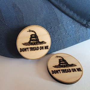 Don't Tread on Me (Gadsden Flag) Golf ball marker