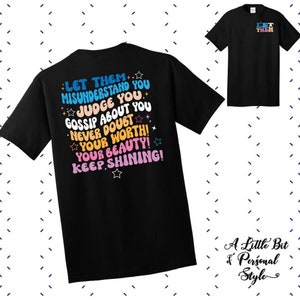 Let Them Bella Canvas T-Shirt