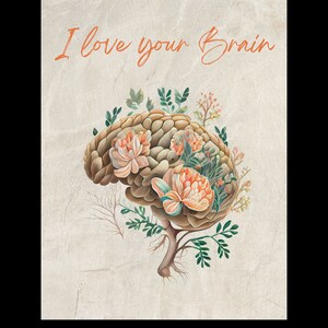 I Love Your Brain Tee | neurologist shirt | psychologist | psychiatrist | neuropsychologist | neuroradiologist tshirt | neurological nurse