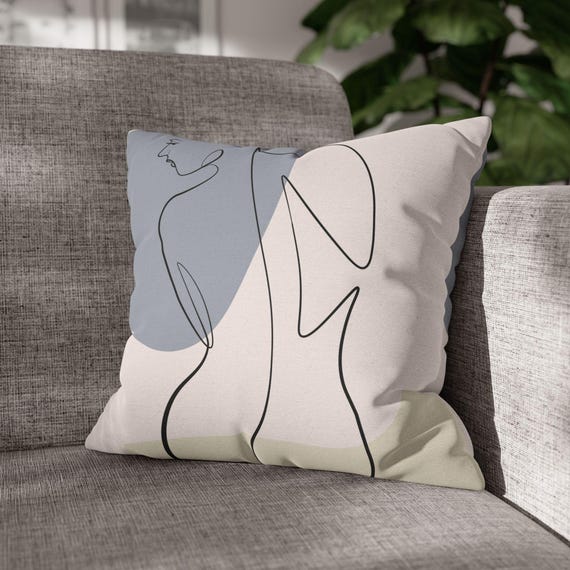 Line Drawing Cushion