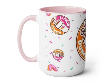Dunkin junkie Coffee Mugs, 15oz