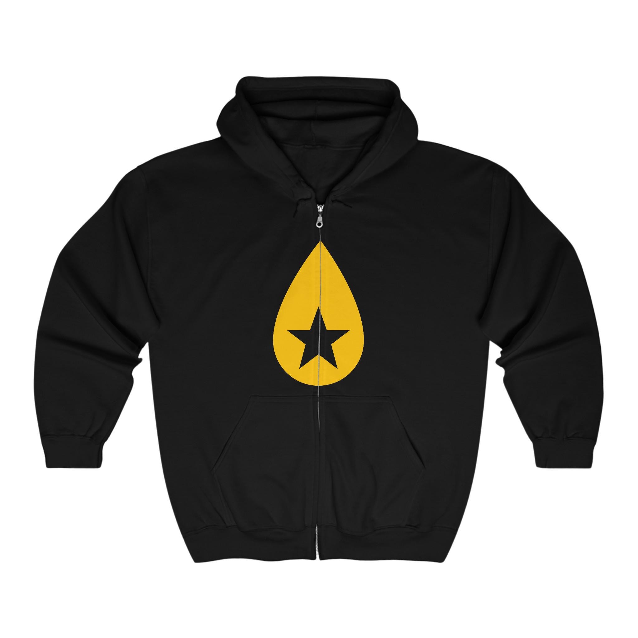 Found Heaven Conan Star Zip Hooded Sweatshirt | Unisex Found Heaven Conan Star Zip Hooded Sweatshirt | Unisex