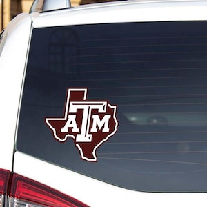 University Stickers, College decals, NCAA Logo Decals, Gift for students and alumni, SEC conference Decal, Graduation gift, Car stickers