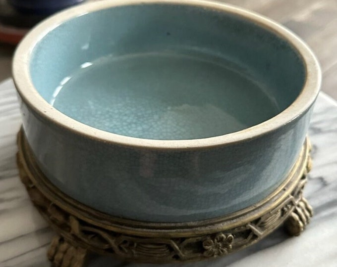 Antique Compote Bowl With Lid and Claw Foot Base Etsy