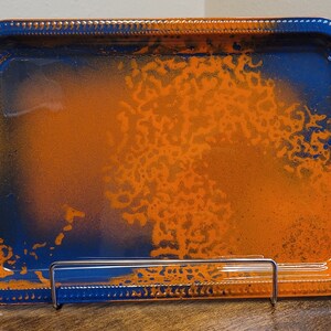 Acid wash effect rolling tray