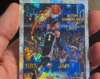 Victor Wembanyama NBA jam card