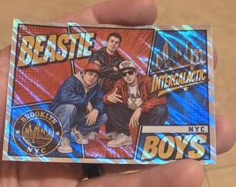 Bestie boys custom animation card