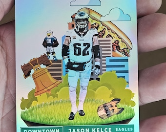 Custom Jason kelce downtown