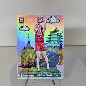 Caitlin clark custom downtown card