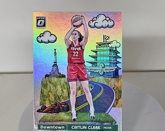 Caitlin clark custom downtown card
