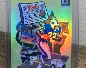 OJ Simpson custom downtown funny card