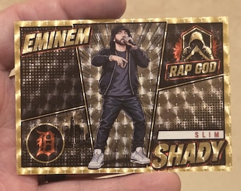 Eminem animation gold vinyl card