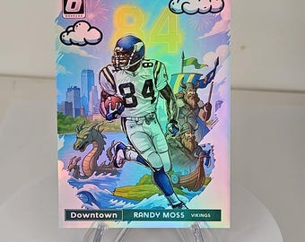 Randy moss custom downtown custom card