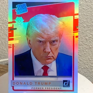 Trump custom Rookie card