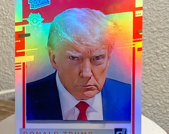 Trump custom Rookie card