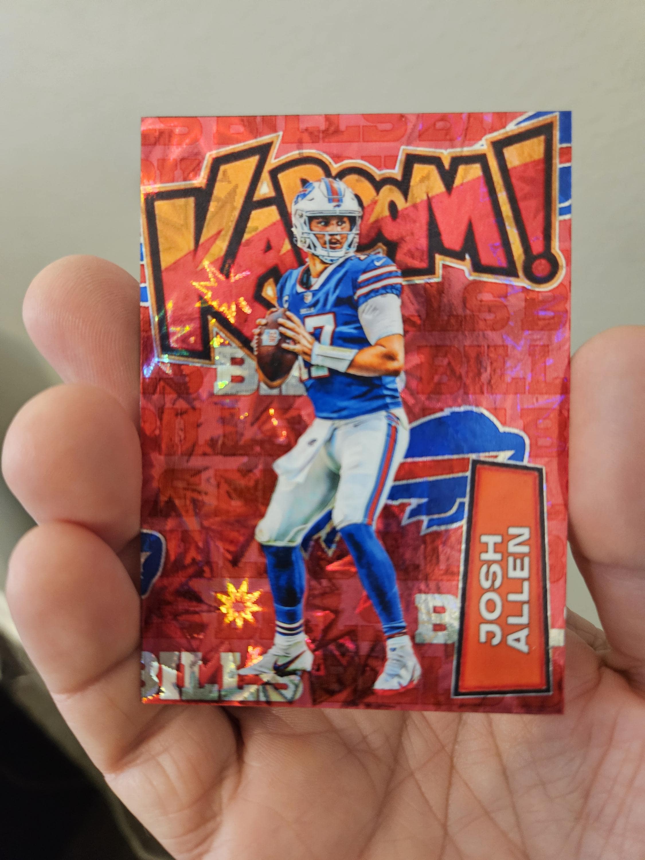 Josh Allen Gold Custom Kaboom - Etsy