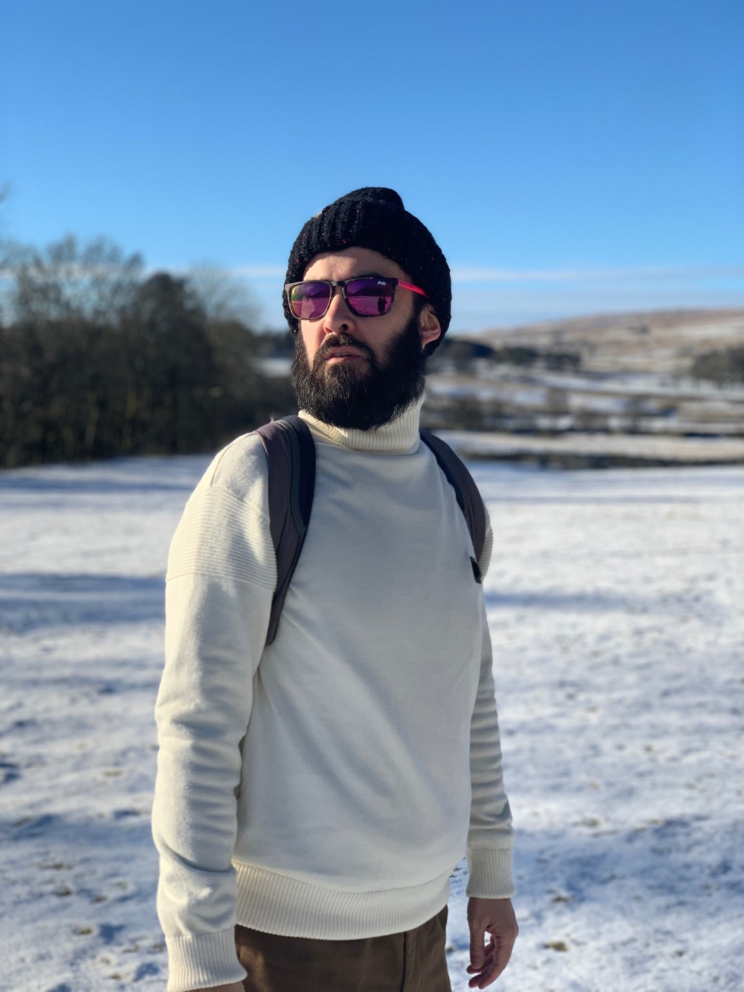 USB / Battery Heated Jumper, Lovely Woollen Design, Keep Cosy Warm