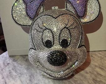Disney Custom Minnie Mouse Rhinestone Bag!!!