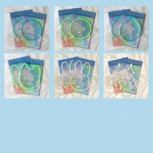 Smiski Suncatcher: Rainbow Maker, Glow in the Dark Window Decal image 12
