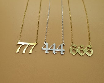 Personalized Angel Number 925 Silver Necklace: Lucky Spiritual Pendant