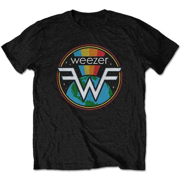 Vintage T-Shirt - Weezer Unisex Symbol Logo Rivers Cuomo '90s Classic Rock Alternative Retro Tee