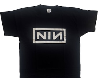 Vintage T-Shirt - Nine Inch Nails Classic Logo Trent Reznor '90s Classic Rock Top