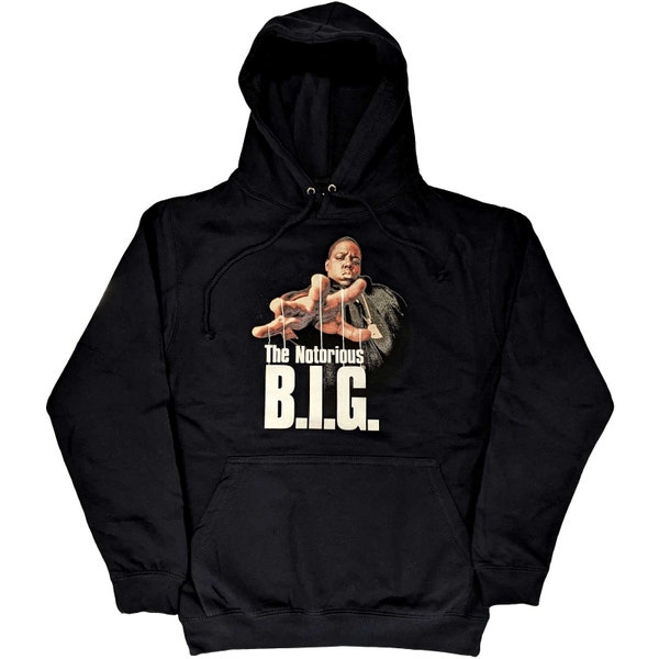 Vintage Hoodie - The Notorious B.I.G. Unisex Pullover Reachstrings Biggie Smalls Sweatshirt