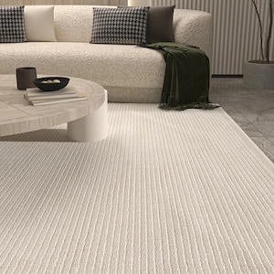 Cream Neutral Rug, Modern Minimalist Ivory Rug, Textured Area Rug, Soft Living Room Area Rug, Modern Home Decor, Boho Living Room Carpet