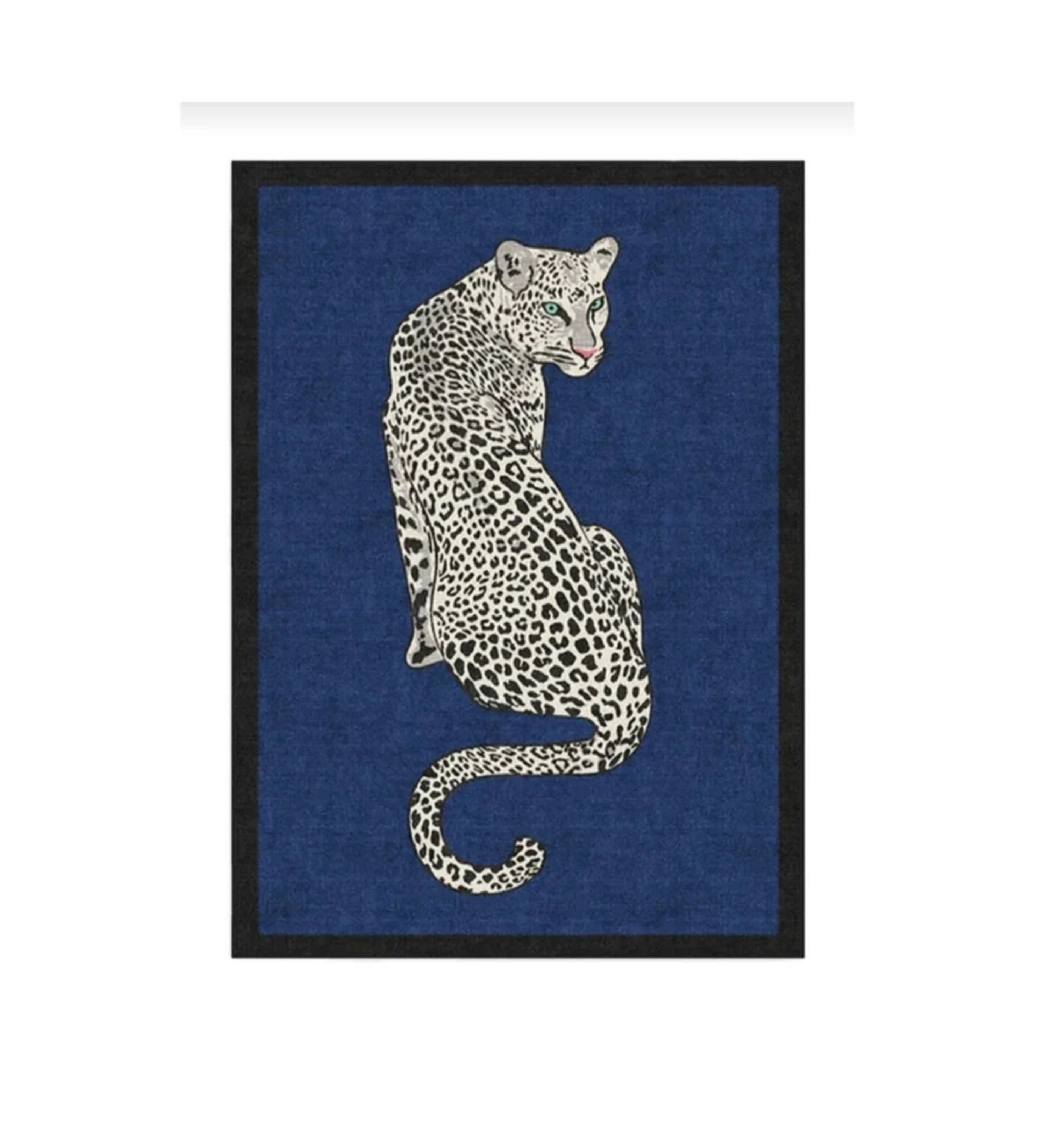 Modern Leopard Print Rug, Digital Animal Print Rug, Rugs for Living ...
