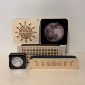 Moon Phase Clock "LunaKron MINI" image 8