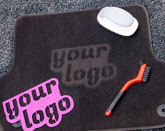 Plantilla de alfombra personalizada para limpieza detallada de vehículos automotrices