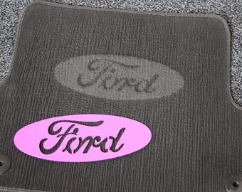 Plantilla para alfombrilla de alfombra FORD para limpieza detallada de vehículos automotrices