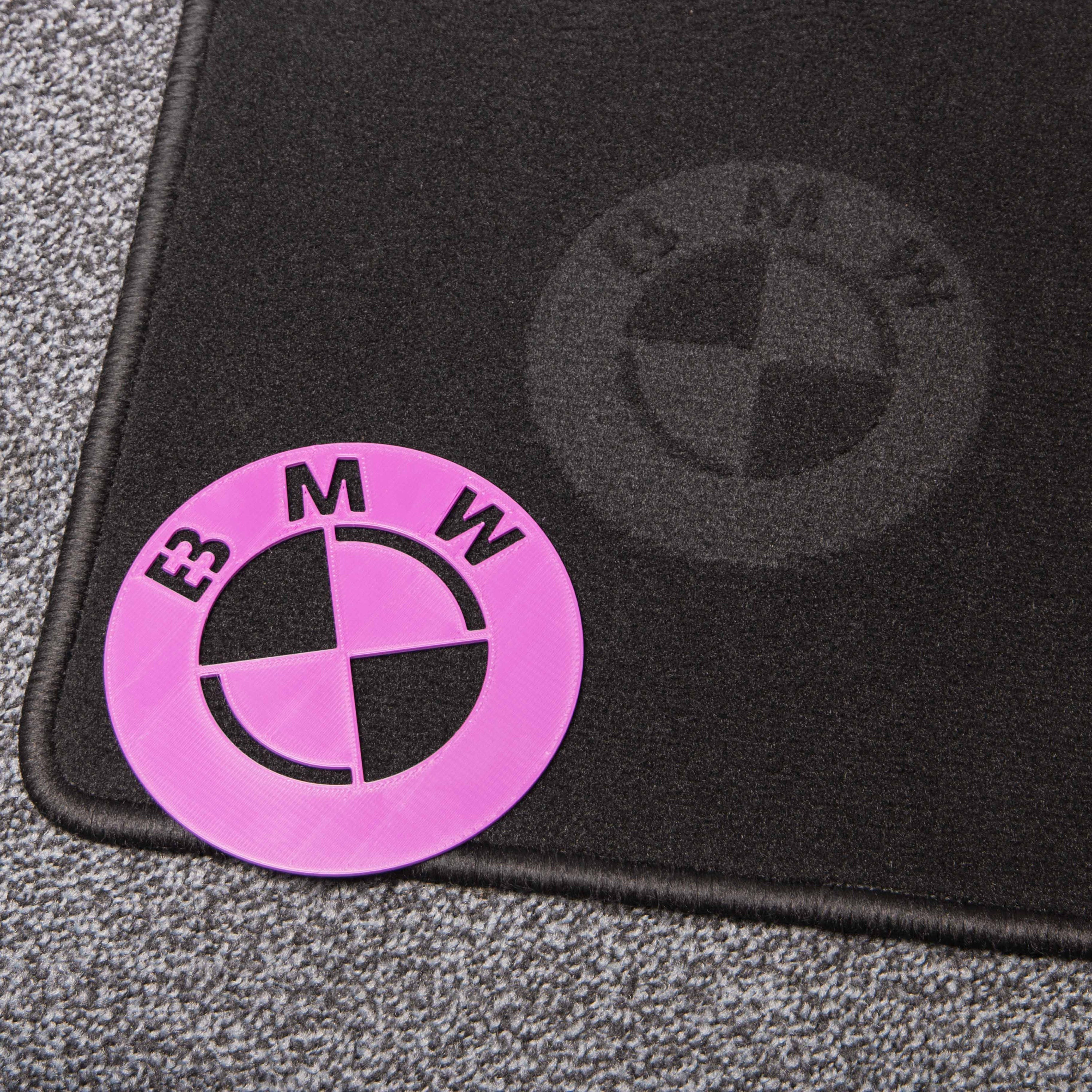 Alfombrillas logo Hybrid BMW Serie 3 E46 Coupé (1999 - 2006)