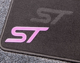 Plantilla para alfombrilla de alfombra FORD ST para limpieza detallada de vehículos