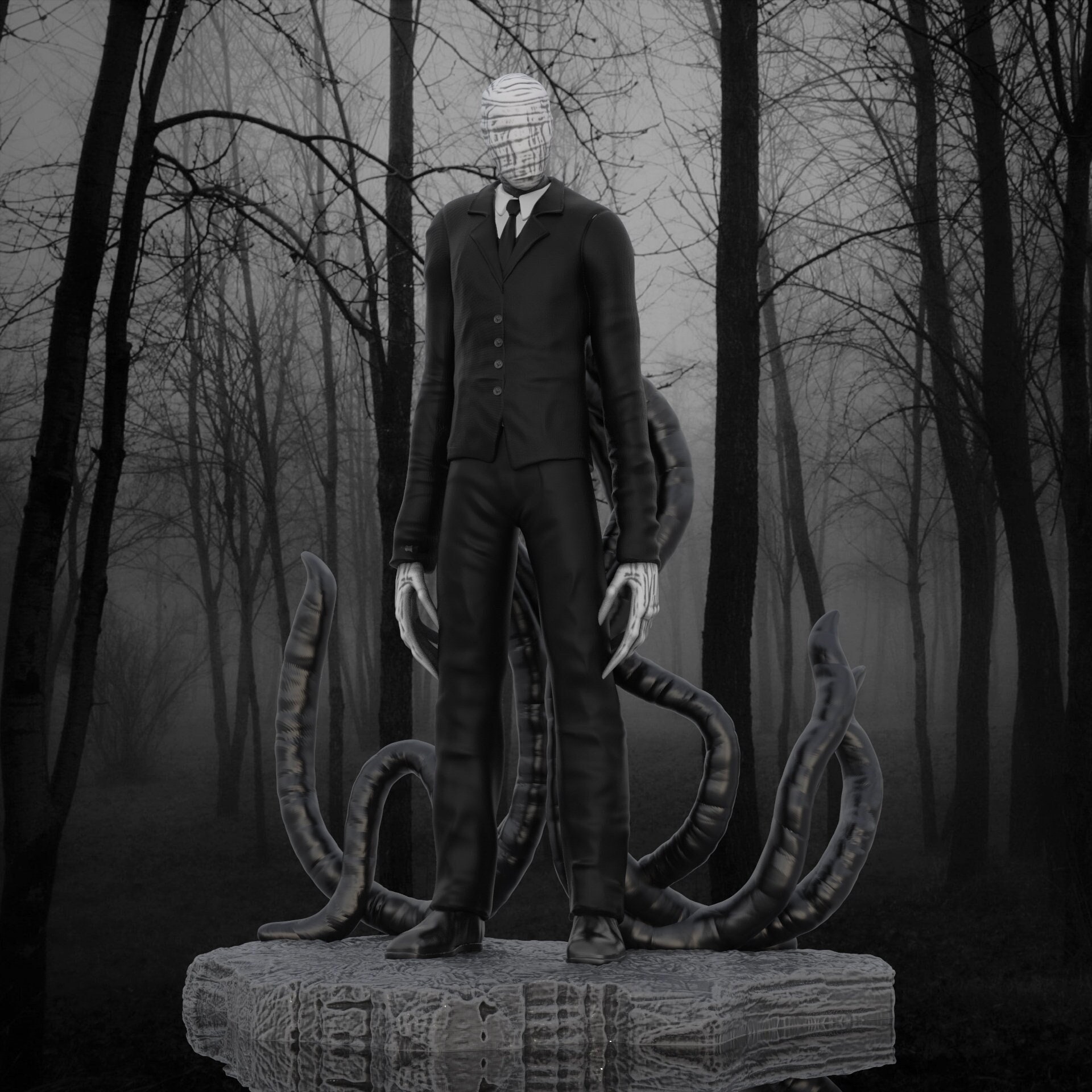 Pin em Slenderman