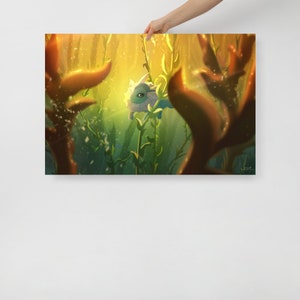 Print - Vaporeon Underwater