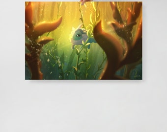 Print - Vaporeon Underwater