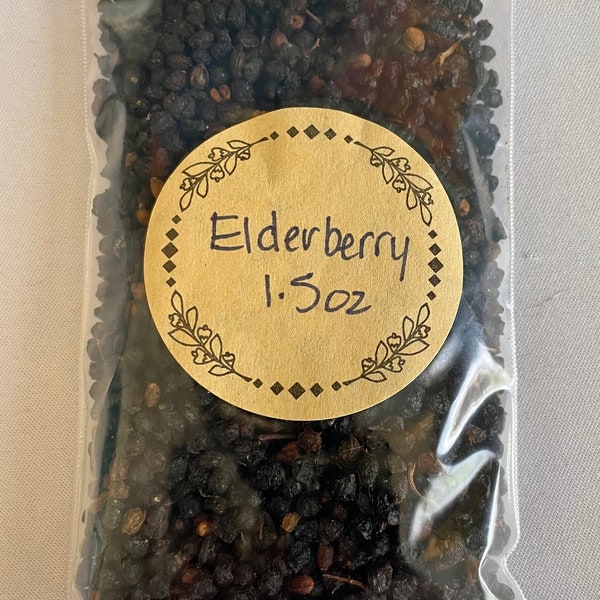 Dried Elderberry