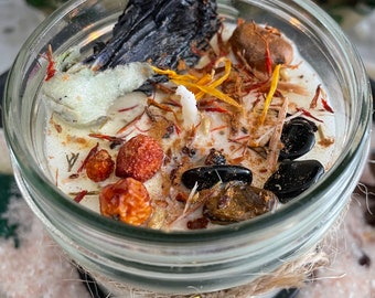 Samhain Ritual Jar Candle