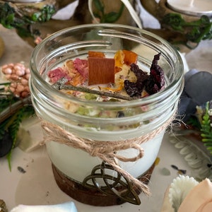 Lammas / Lughnasadh Ritual Jar Candle