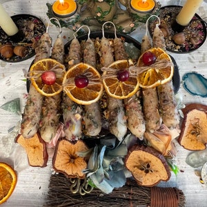 Yule / Winter Solstice Ritual Taper Candles